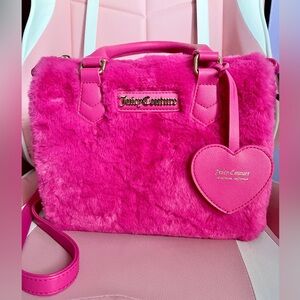 Juicy Couture Free Love Satchel Bag Pink